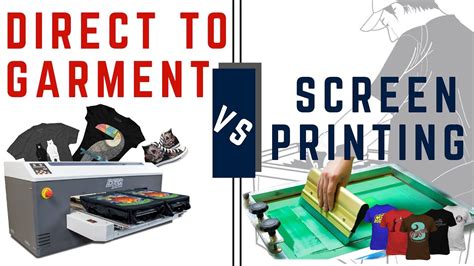 dtg vs screen printing